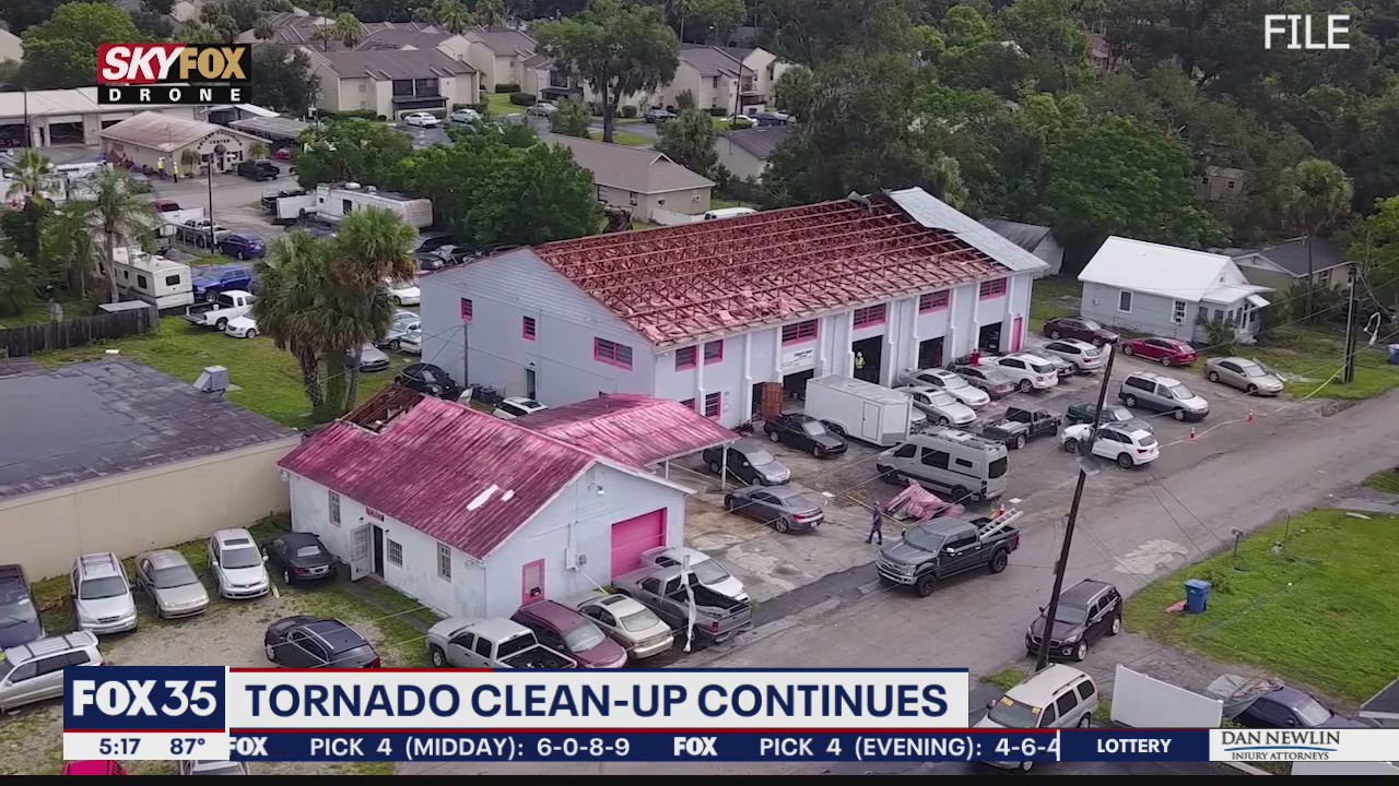 2 months after destructive tornado, DeLand still recovering