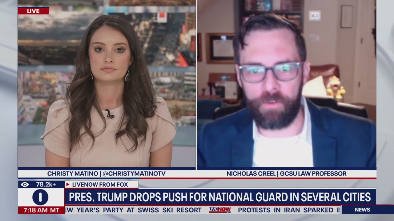 Trump drops push for National Guard in several cities