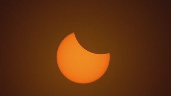 FOX 32 travels to Indianapolis to witness total solar eclipse