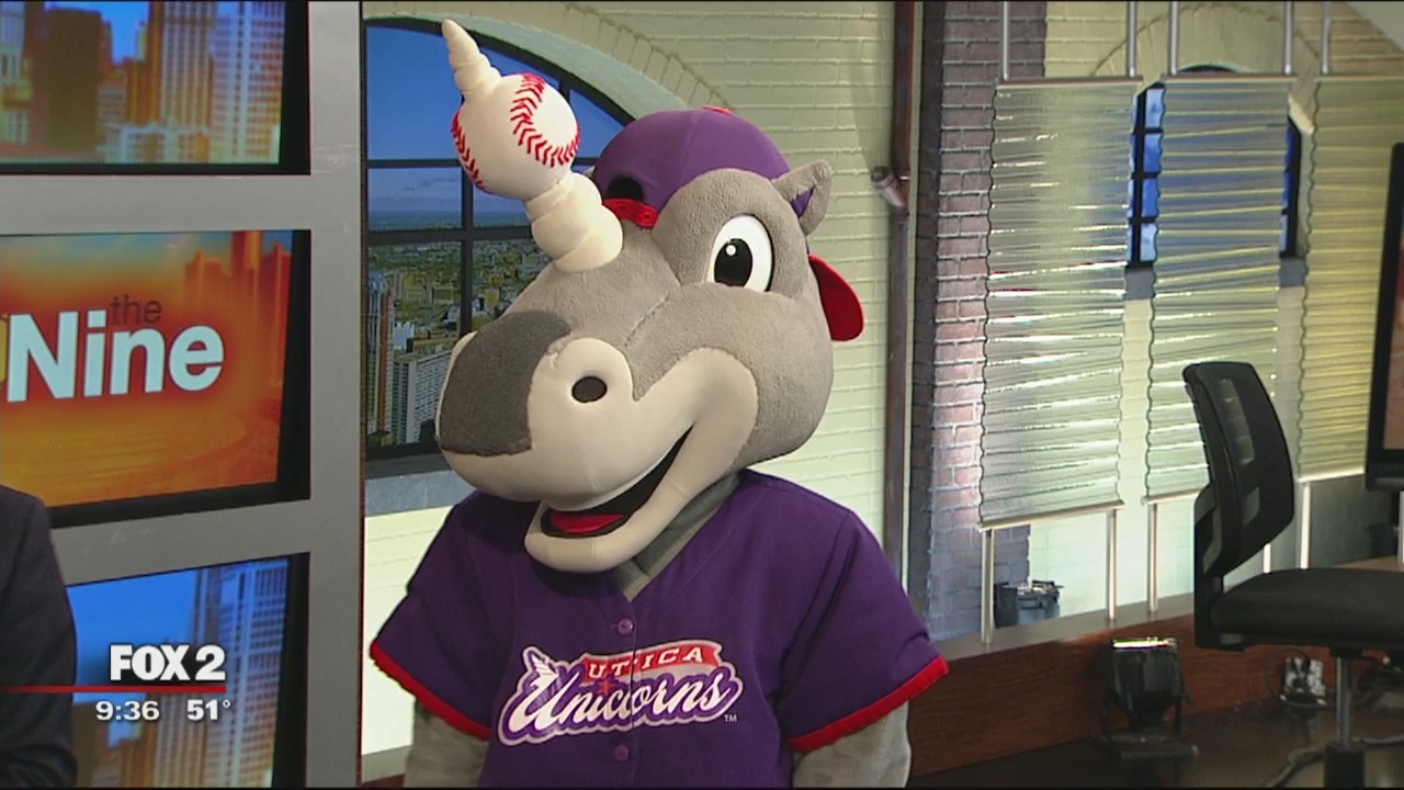 Utica Unicorns in studio for National Unicorn Day