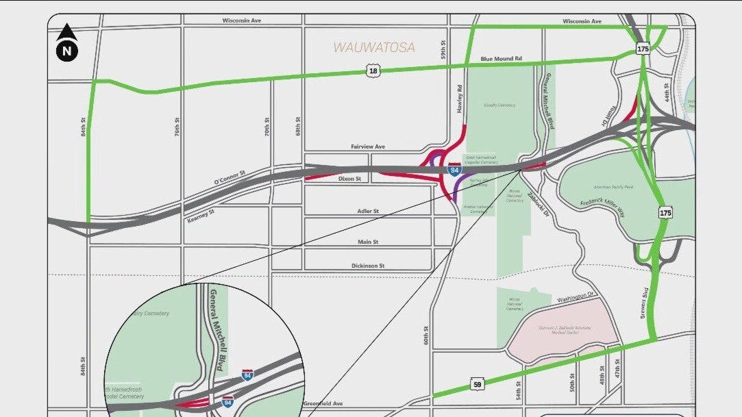 Long-term closures related to I-94 reconstruction; what you need to know