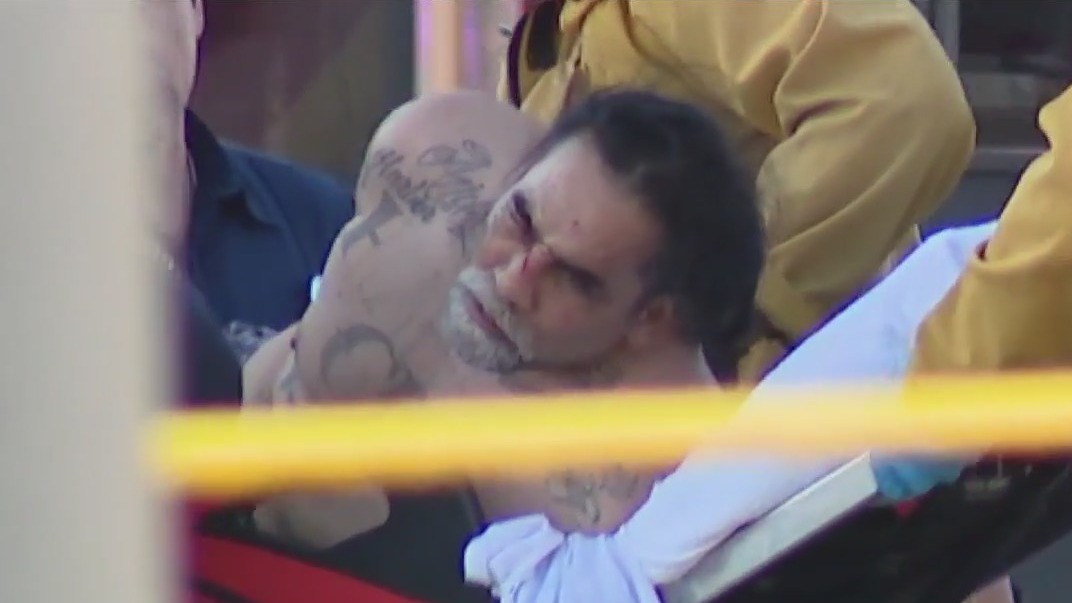 Shootout suspect in custody after wild police chase across LA, Orange, Riverside, San Bernardino counties