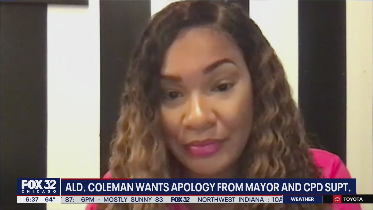 Ald. Coleman demands apology from Lightfoot, Brown for blaming Englewood residents for looting spree