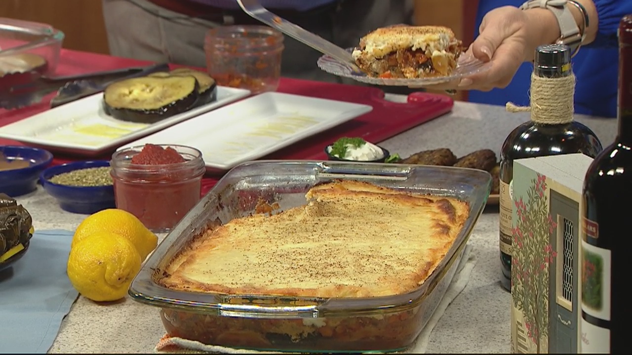 Golden Fleece's meatless moussaka