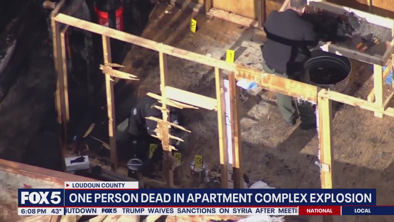 1 dead after fire, reports of explosion near Loudoun County 