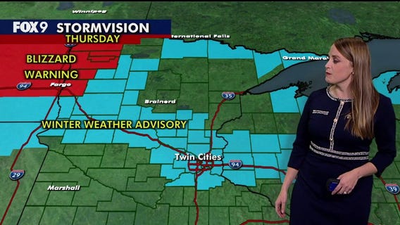 MN weather: Winter weather advisory Thursday
