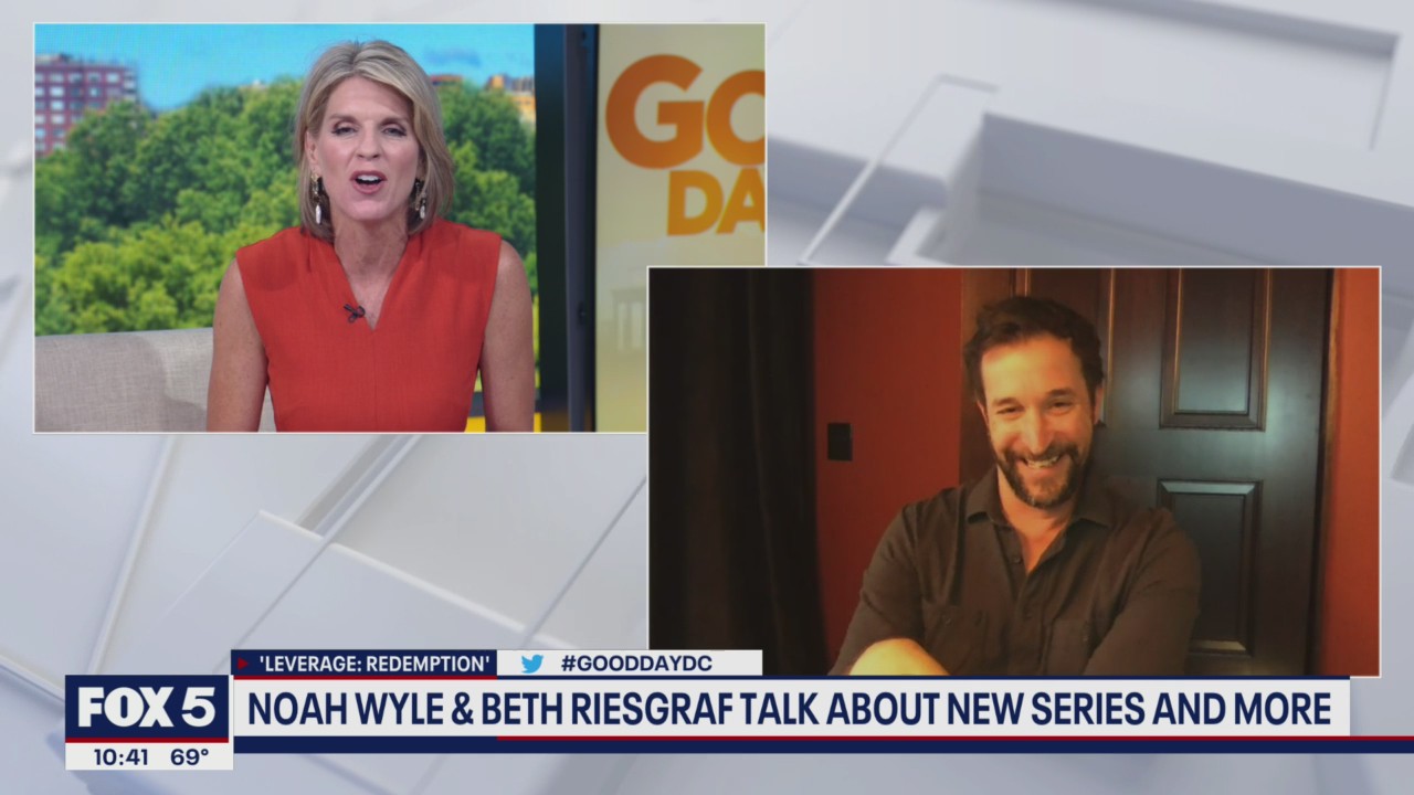Noah Wyle, Beth Riesgraf talk new series Leverage: Redemption and more