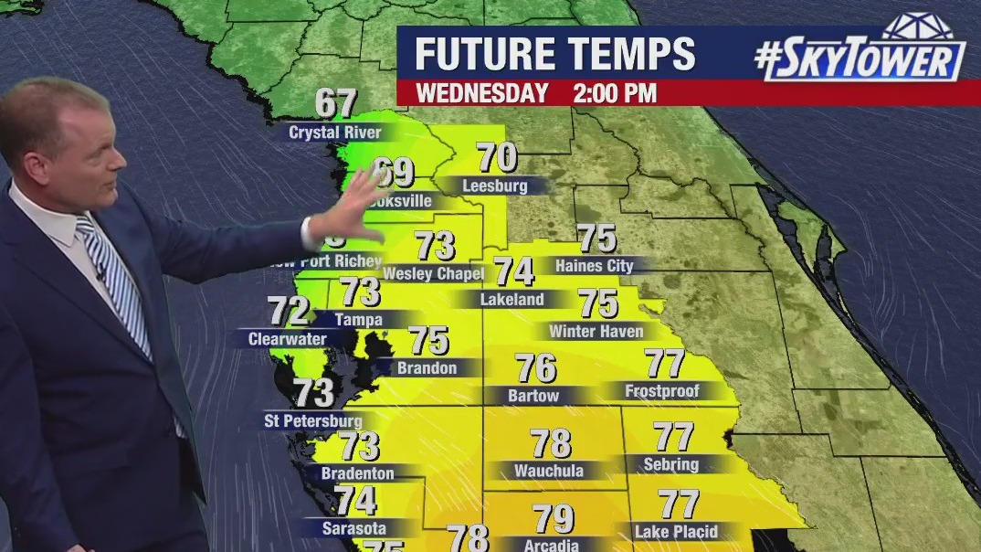Tampa Weather | Wednesday morning forecast