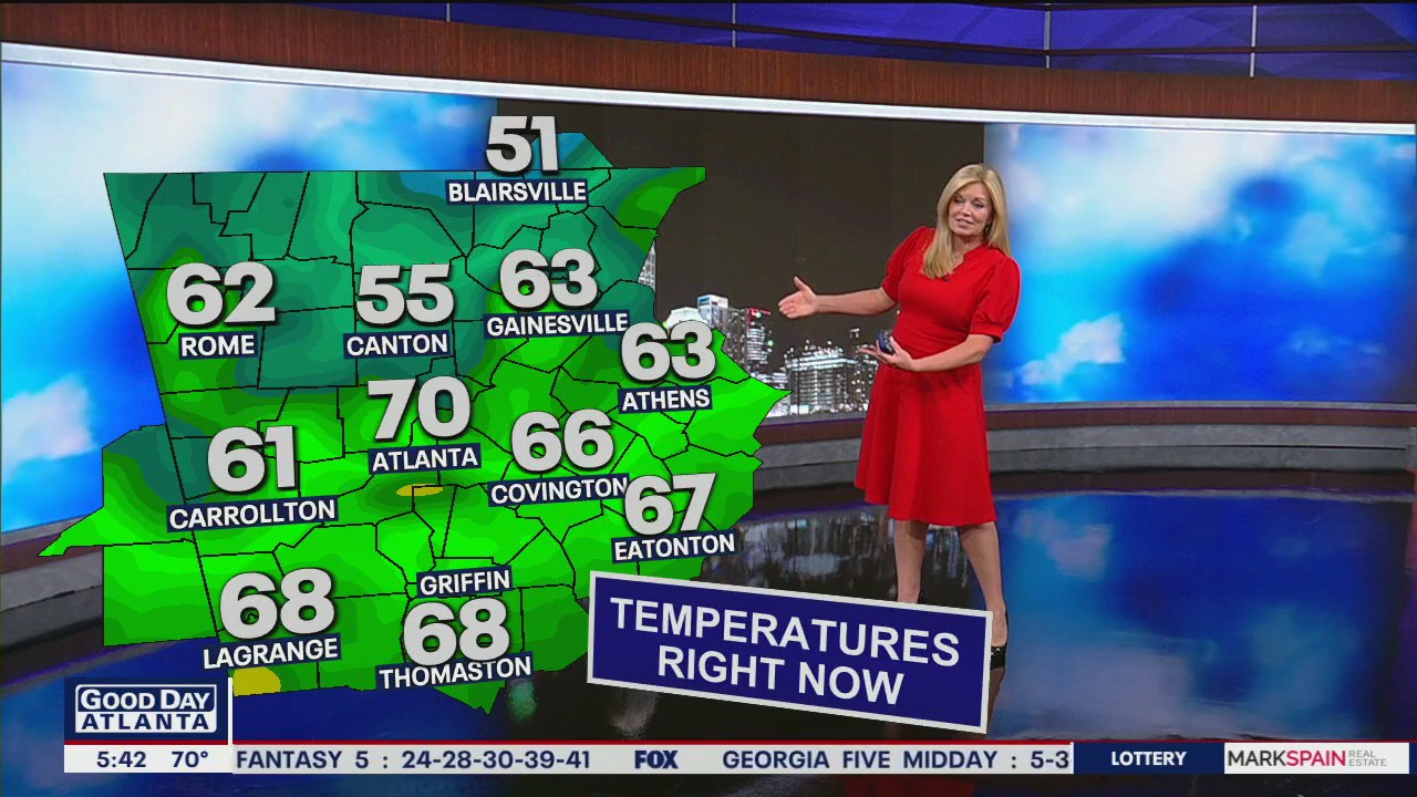 Friday morning weather forecast | FOX 5 Atlanta