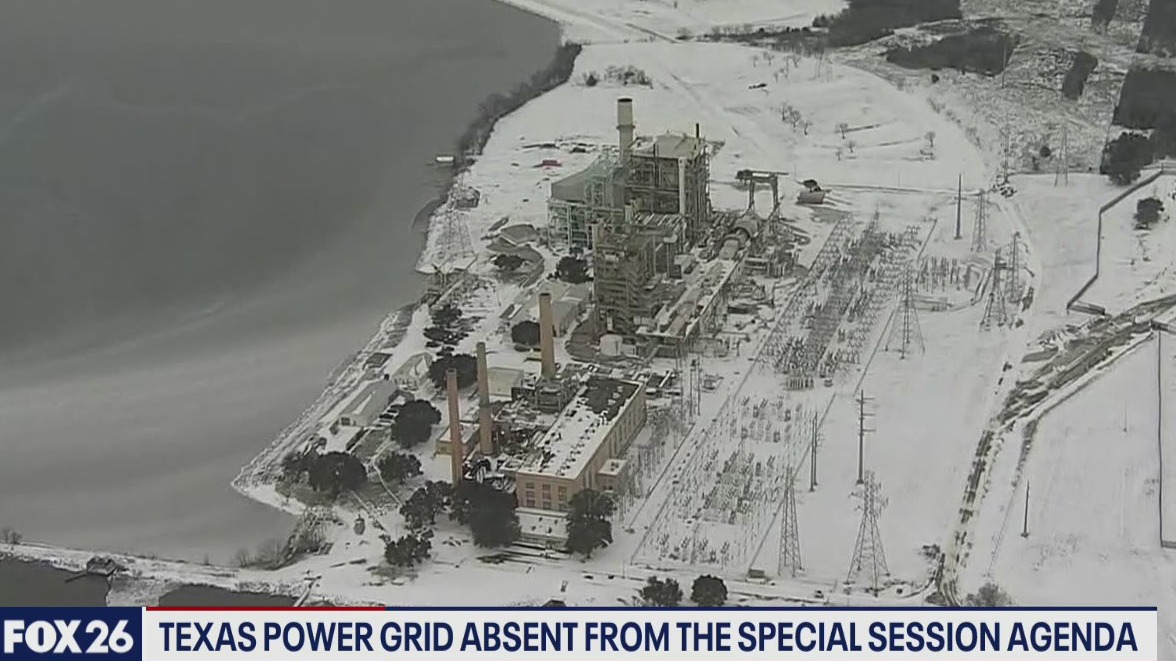 Power grid issues missing from special session agenda