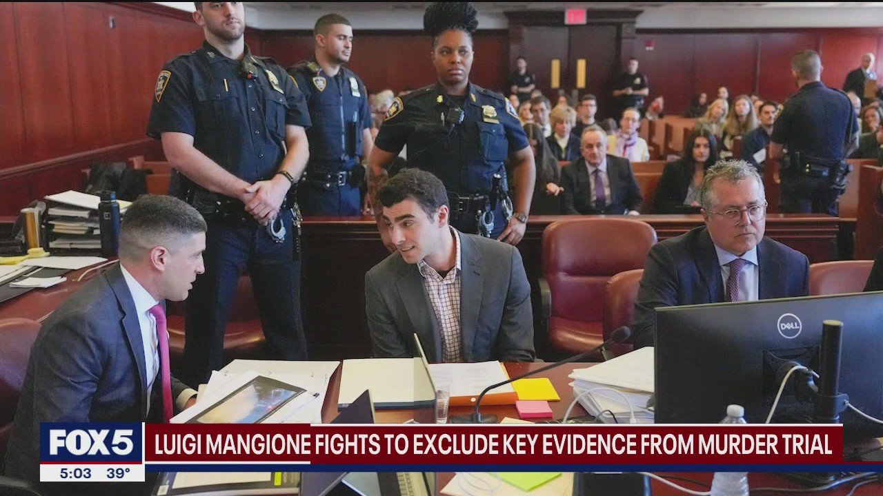 Luigi Mangione's team fights to exclude key evidence from trial