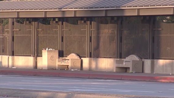 Homeless woman jailed, suspected of scissor stabbing