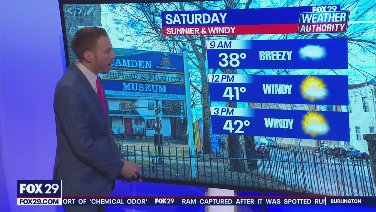 Weather Authority: 11 p.m. Friday forecast