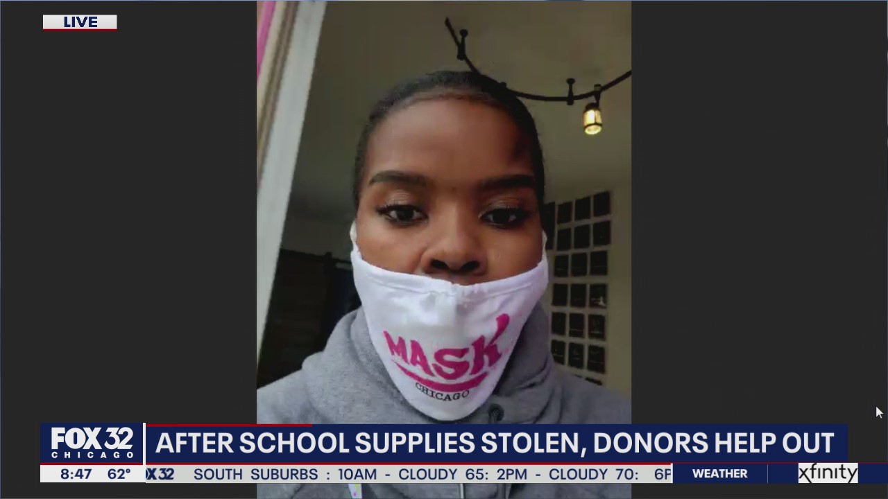 Donors pitch in after school supplies stolen in burglary