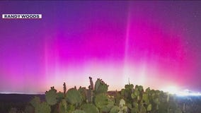 Photographers look to capture northern lights display in Arizona