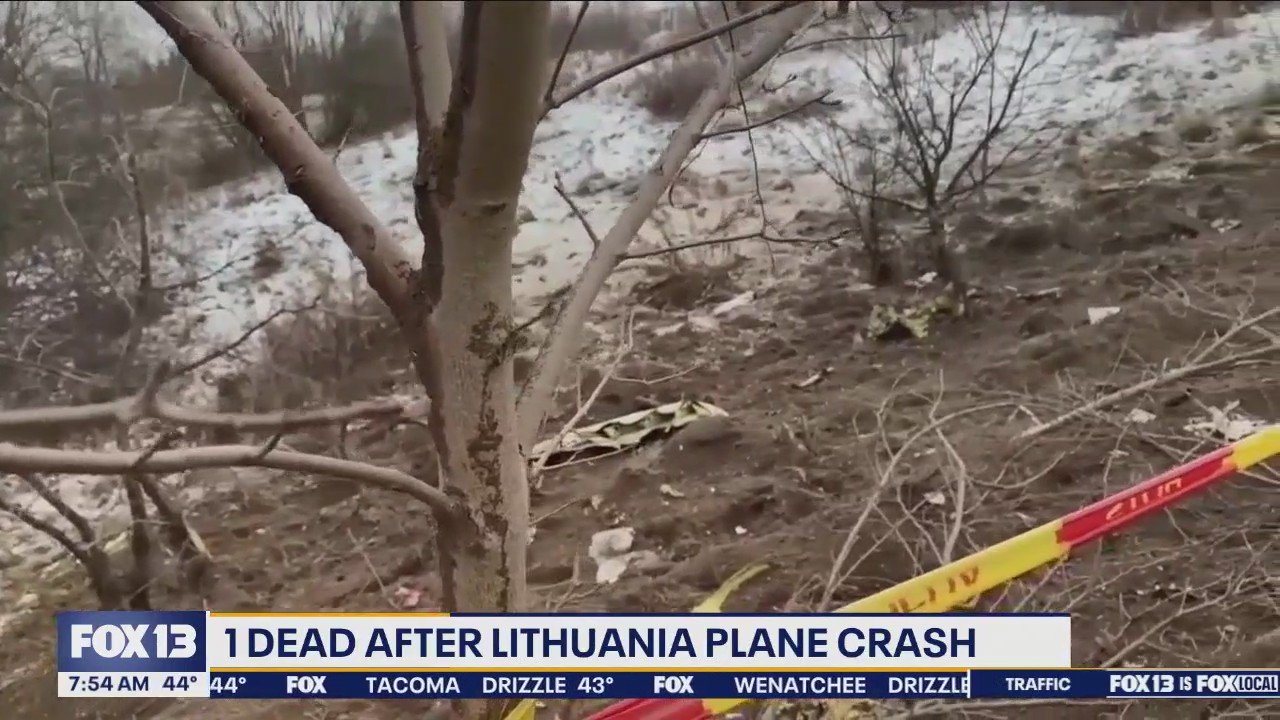 1 dead after Lithuania plane crash