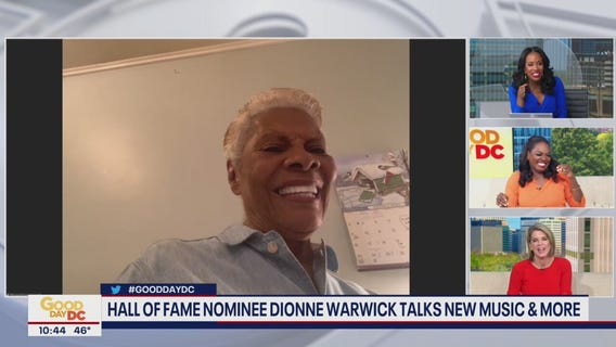 Hall of Fame nominee Dionne Warwick talks new music
