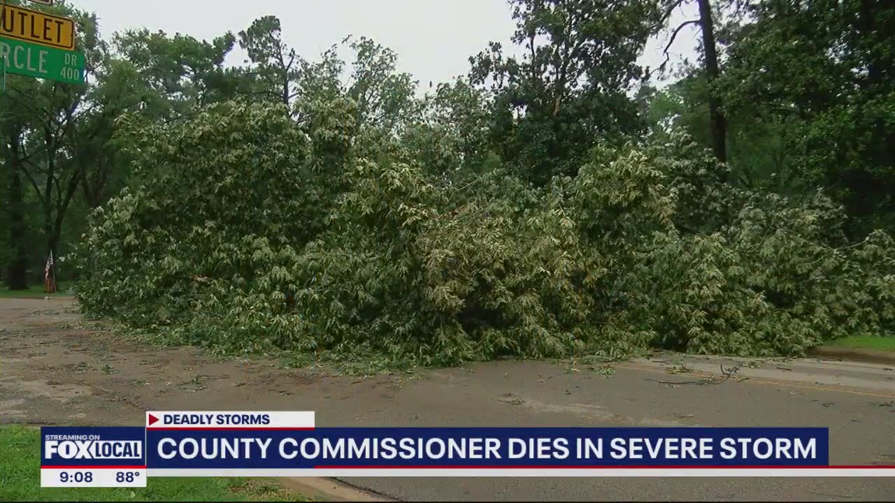 Van Zandt Co. commissioner killed in Monday storms