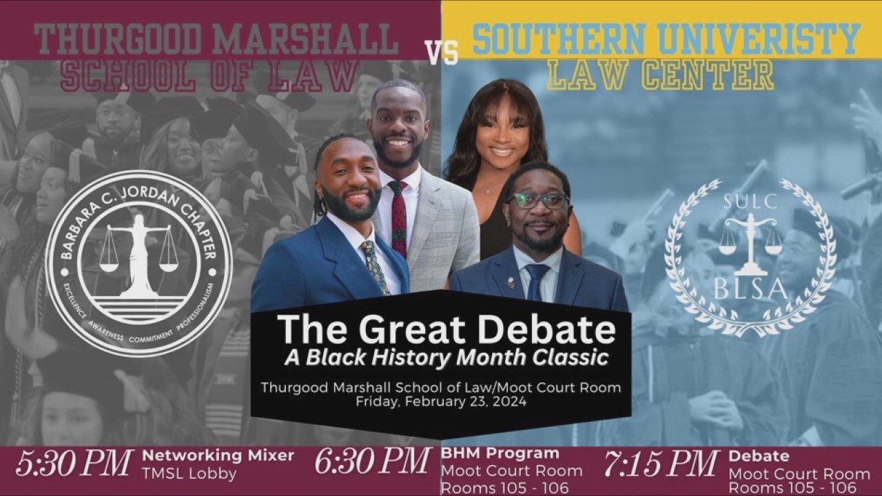 Events around town: Texas Southern University's 'Great Debate', The Answer Conference