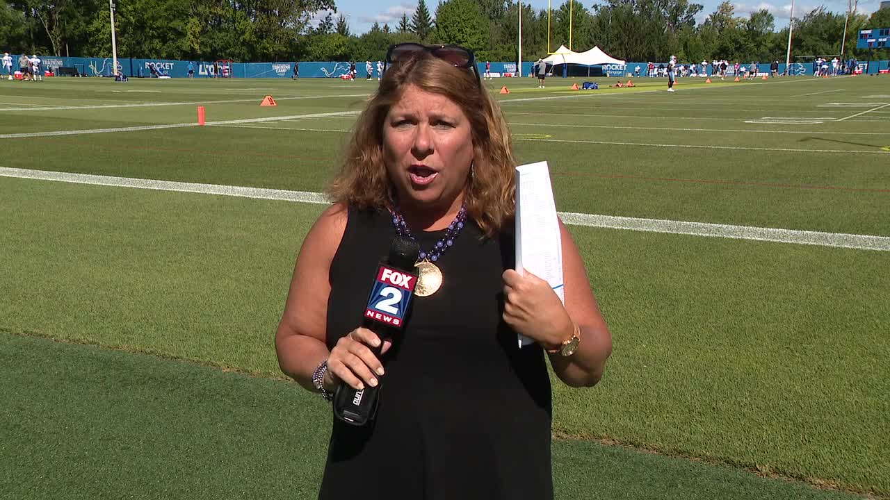 WATCH - Lions Training Camp -- Position Battles