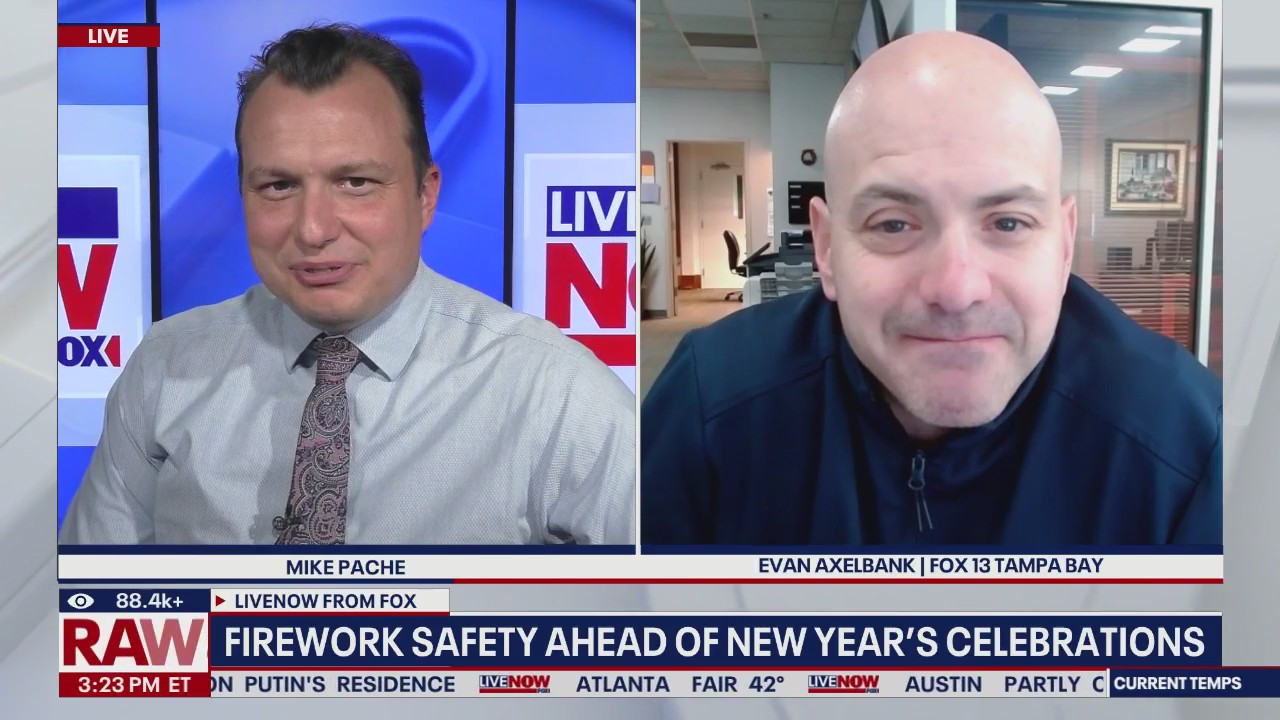 Fireworks safety ahead of New Year's celebrations