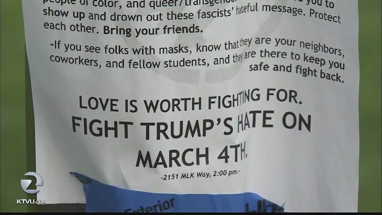 Berkeley braces for dueling Trump-anti-Trump rallies