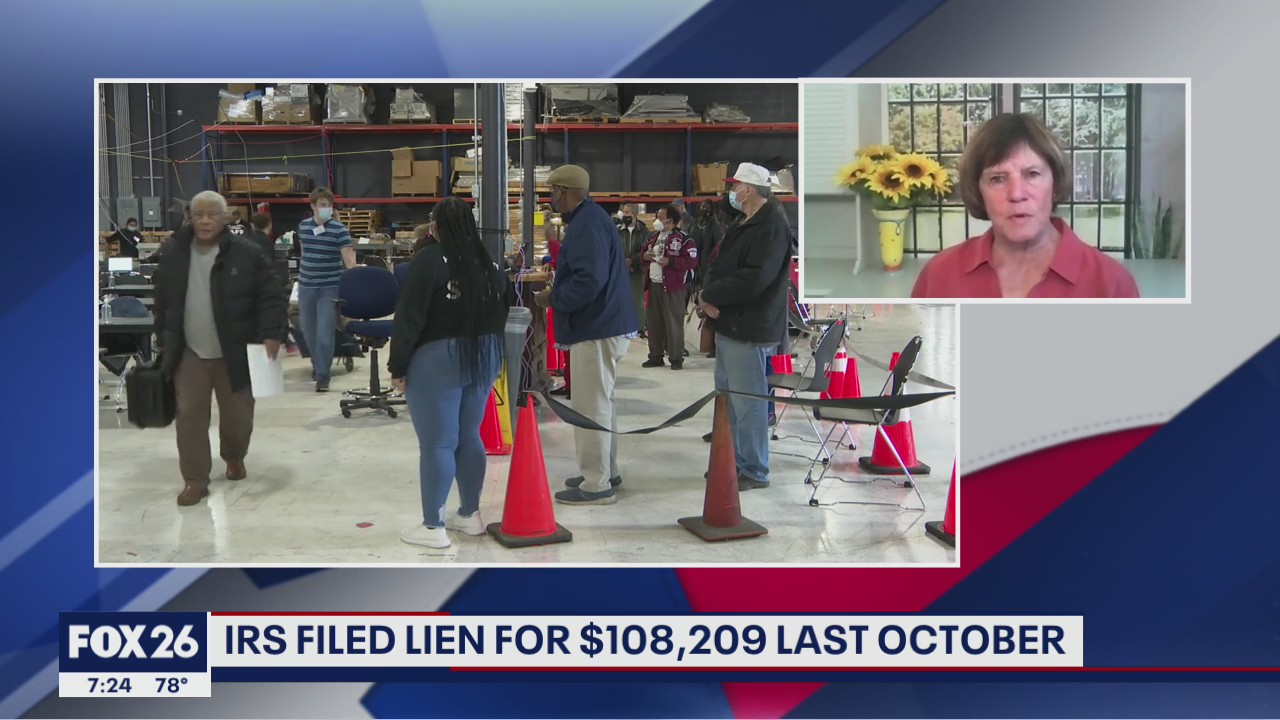 $100k+ IRS lien against new county election administrator