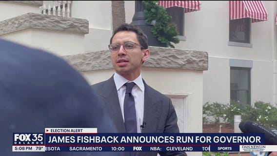 James Fishback joins Florida’s 2026 governor’s race