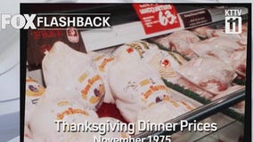 FOX 11 Flashback: Thanksgiving food prices in 1975