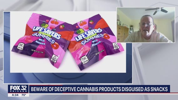 Beware: Deceptive cannabis products disguised as snacks