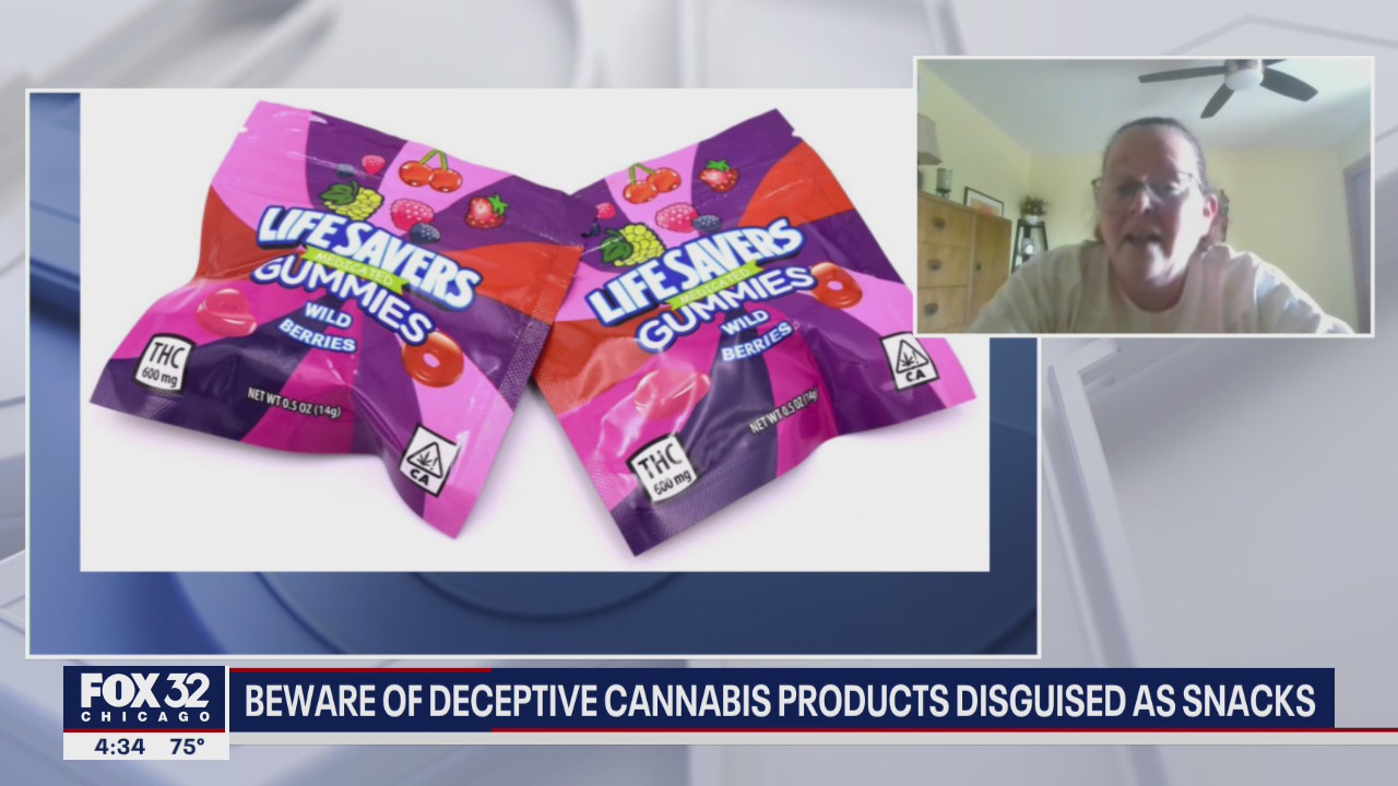Beware: Deceptive cannabis products disguised as snacks
