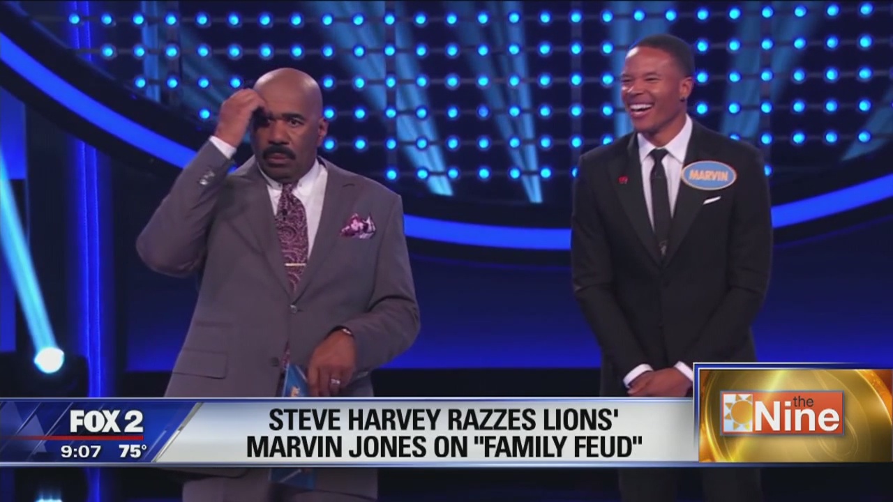 Lions' Marvin Jones gets razzed on 'Family Feud' over grocery shopping