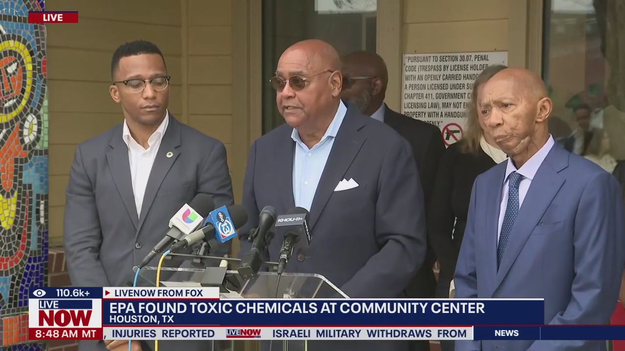 EPA finds toxic chemicals at Houston community center | LiveNOW from FOX