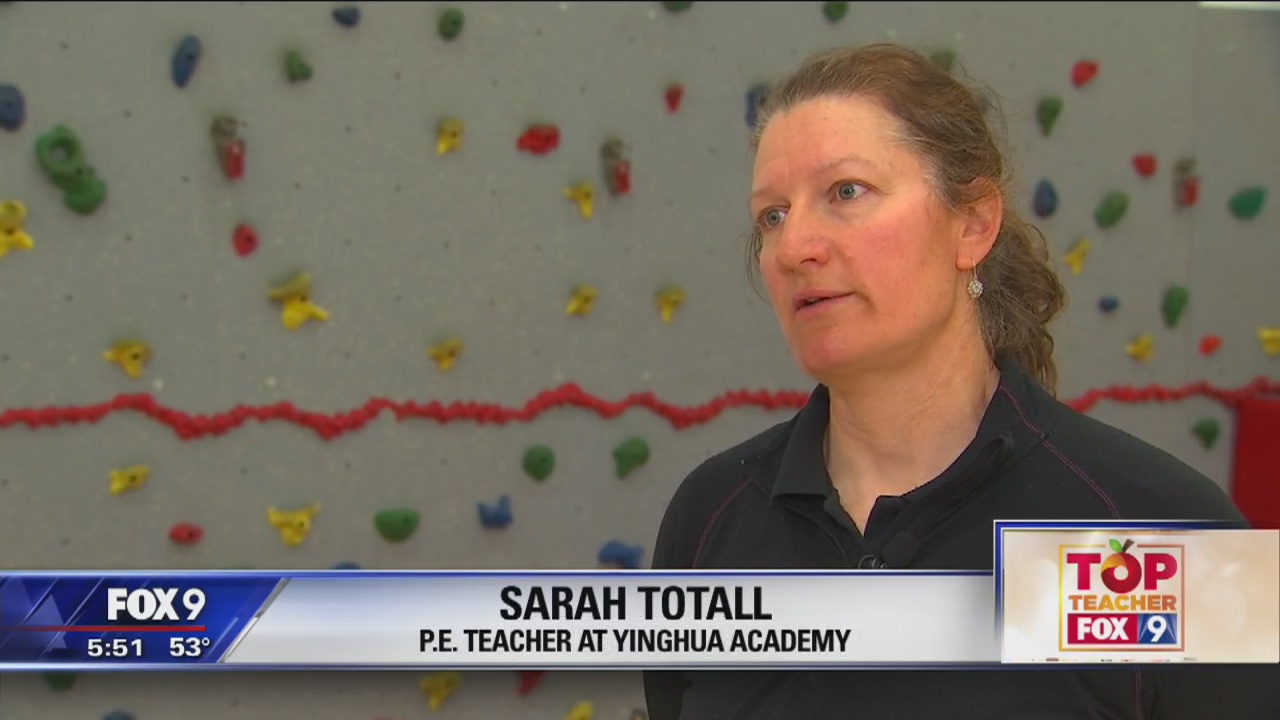 TOP TEACHER: Sarah Totall