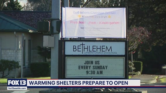 Snohomish County opens cold weather shelters as temperatures drop