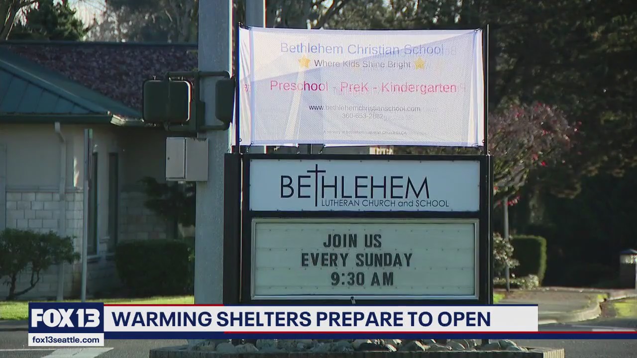 Snohomish County opens cold weather shelters as temperatures drop