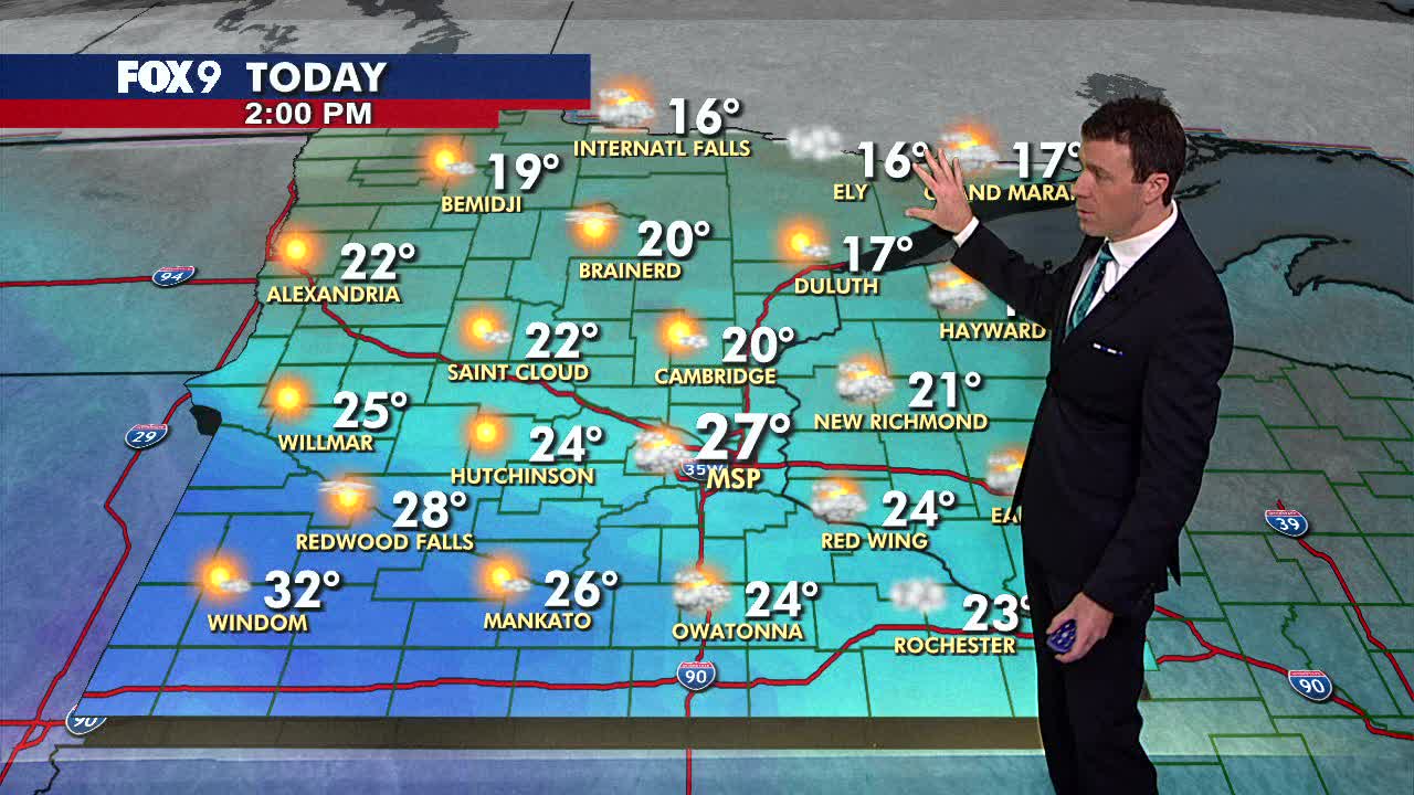 MN weather: Back to seasonable Monday