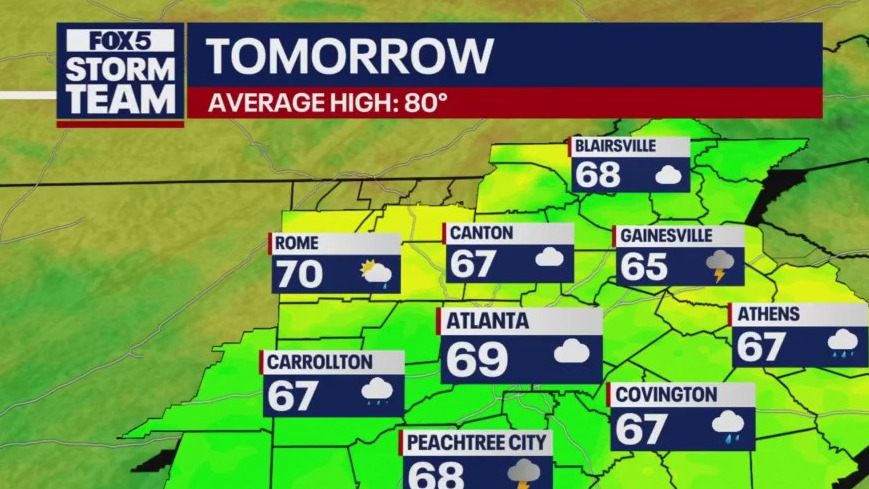 Mother's Day weekend forecast