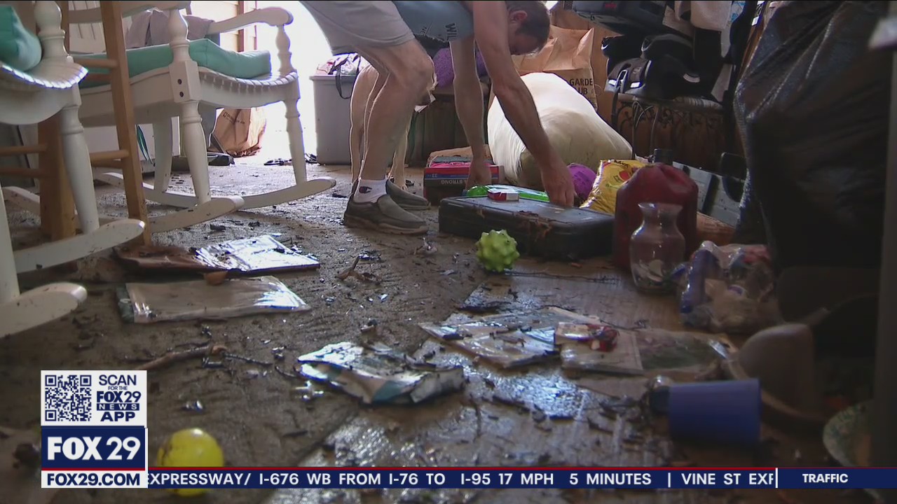 Bucks County flood victims assess damage, begin recovery process