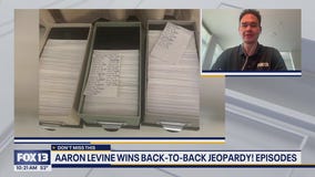 FOX 13 Seattle's Aaron Levine wins Jeopardy! again, reveals his study secret