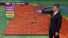 MN weather: Smoky sky and mild weather Thursday
