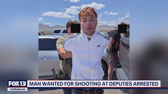 Man wanted for shooting at WA deputies arrested
