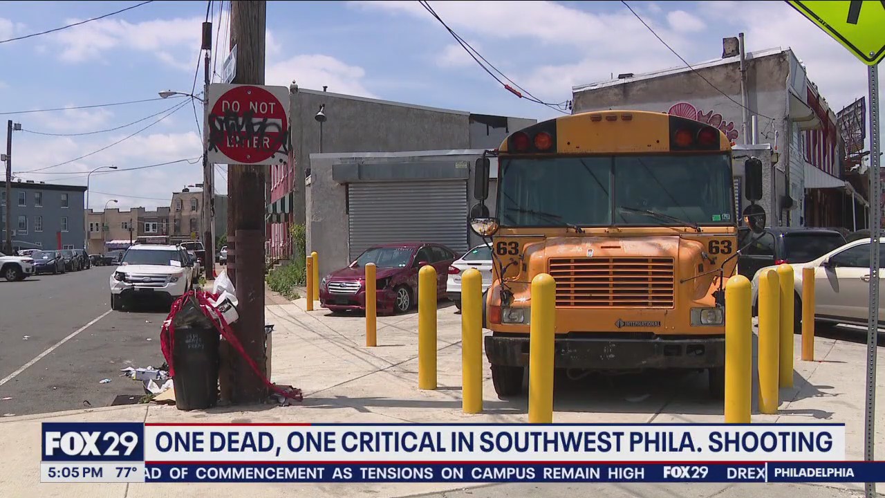 One dead, one critical in Southwest Philadelphia shooting | FOX 29 ...