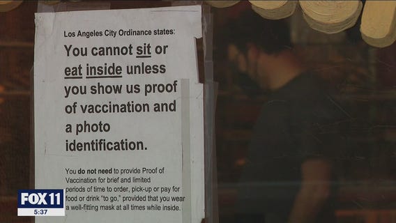 What to expect when LA County relaxes mask mandate for businesses that check proof of vaccination inside
