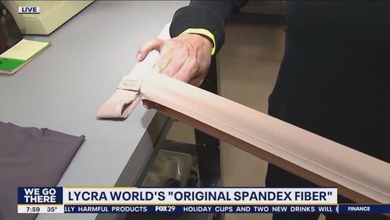 Inside the lab that makes the lycra used in some of your favorite leggings