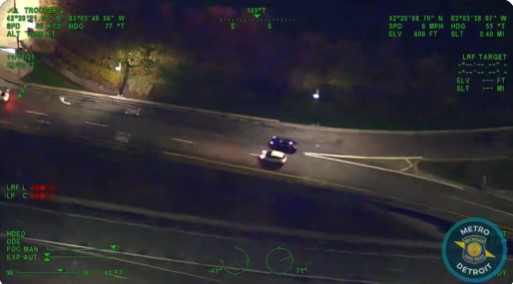 State police stolen car chase to MGM Casino