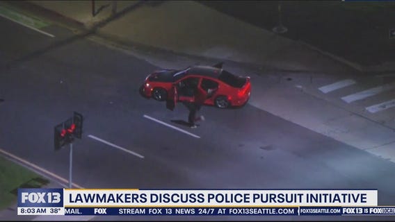 WA lawmakers discuss police pursuit initiative