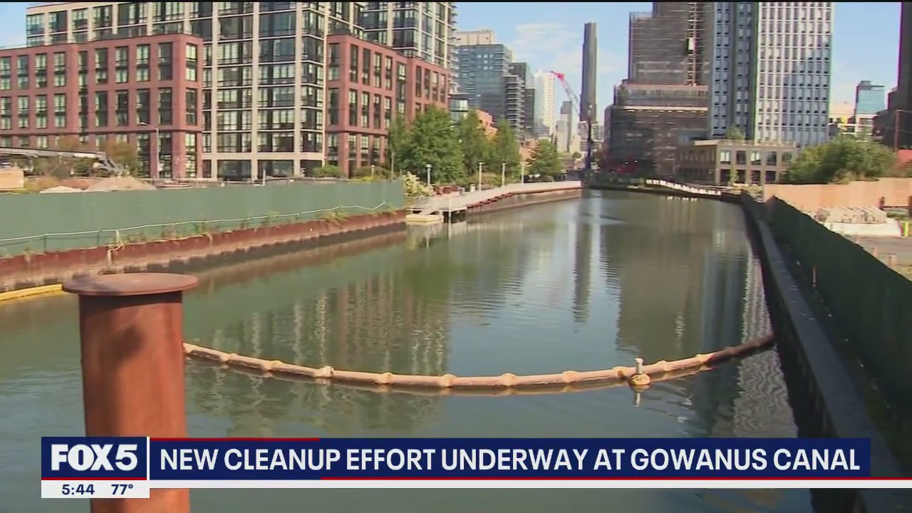 Cleanup effort underway at Gowanus Canal