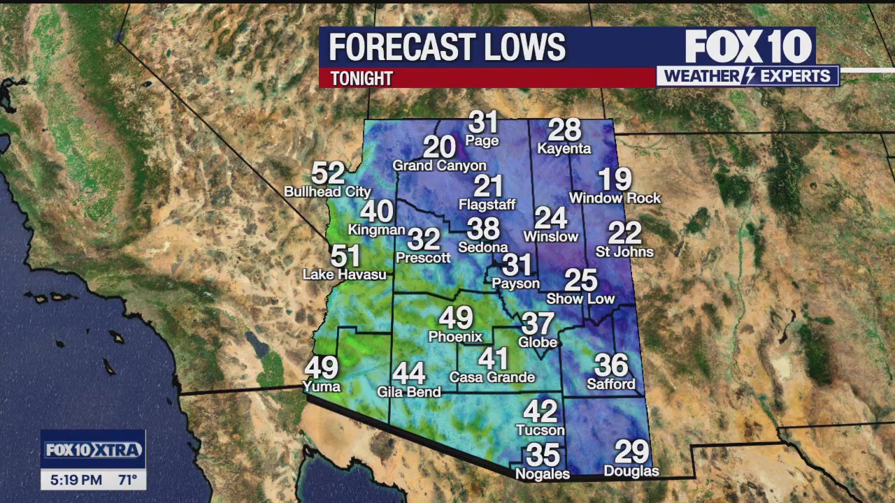 5 p.m. Weather Forecast - 2/15/25
