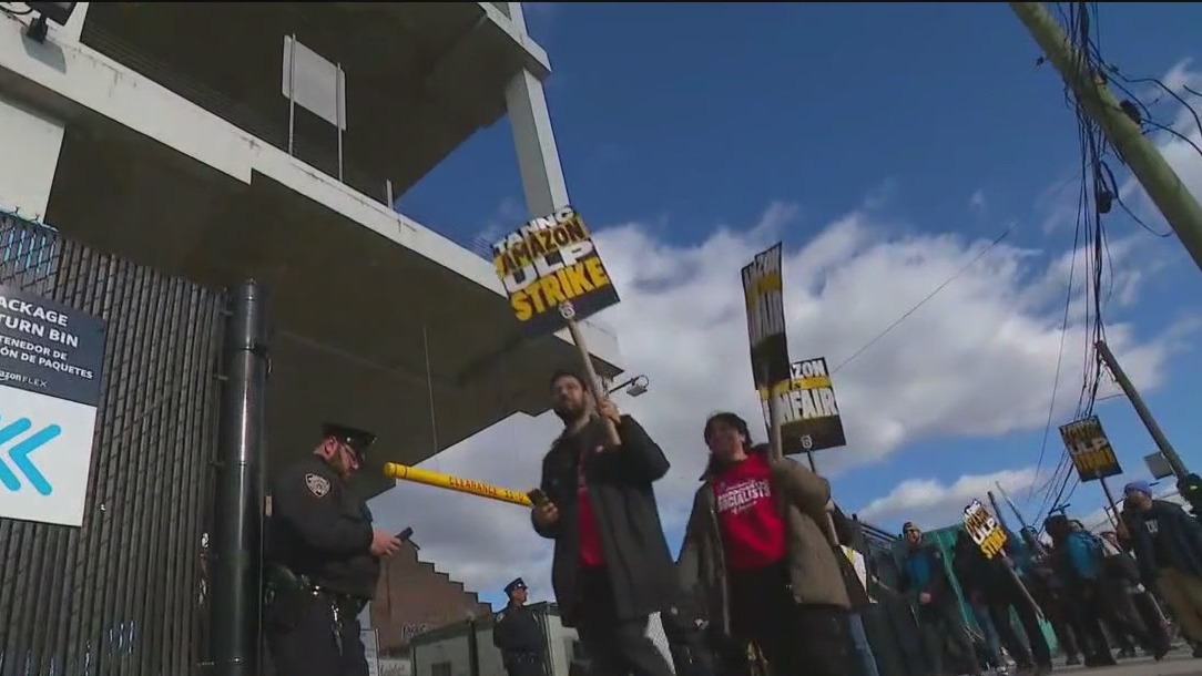 Holiday delays loom as Amazon workers go on strike